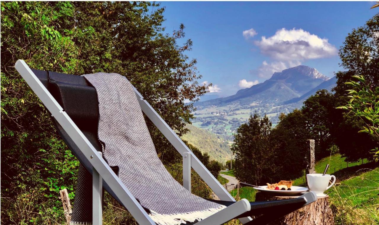 Bed and Breakfast Chapamama Aillon-le-Vieux Exterior foto