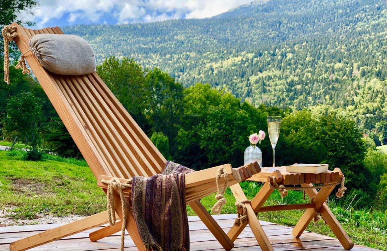 Bed and Breakfast Chapamama Aillon-le-Vieux Exterior foto